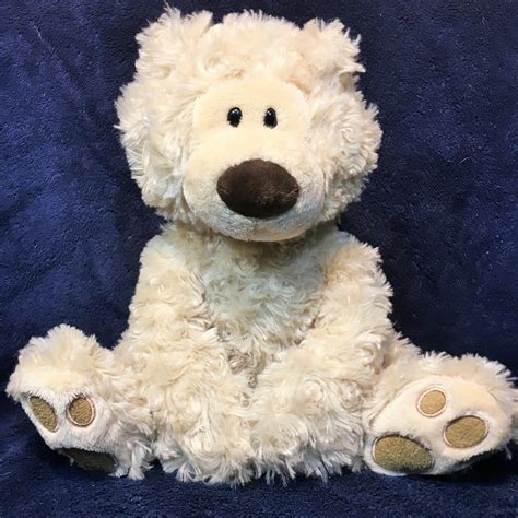 GUND Philbin Teddy Bear Stuffed Animal Plush Beige Soft Toy 12" Phil Bin 319926