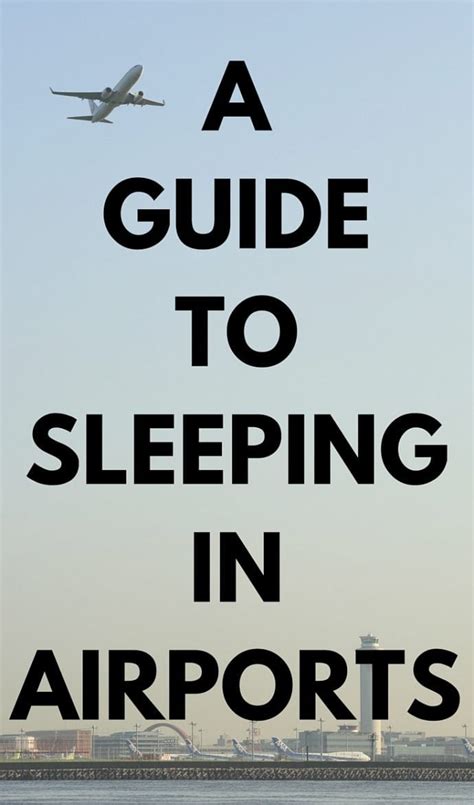 Guide to Sleeping in Airports: Tips to Help you Catch some Sleep!