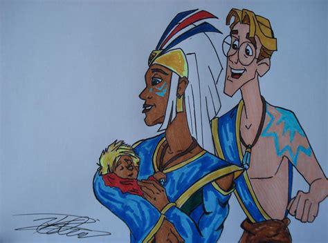 Milo and Kida - Atlantis: The Lost Empire Fan Art (33569792) - Fanpop