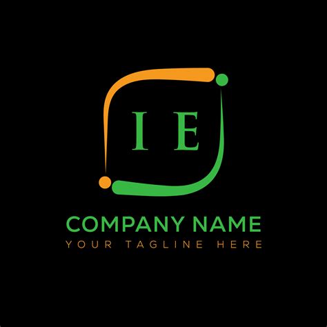 IE letter logo creative design. IE unique design. 22862234 Vector Art ...