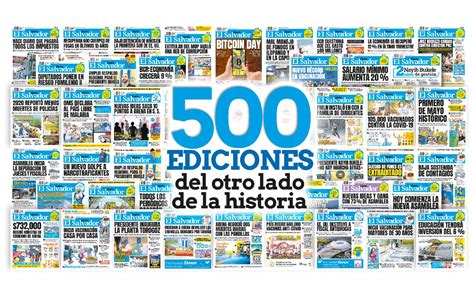 «Diario El Salvador» llega a 500 ediciones «del otro lado de la ...