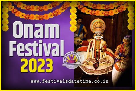 2023 Onam Festival Date And Time 2023 Thiruvonam 2023 Onam Festival ...