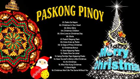 Traditional Filipino Christmas Carols With Lyrics Paskong Pinoy 2021 🔔Top New Christmas Songs ...