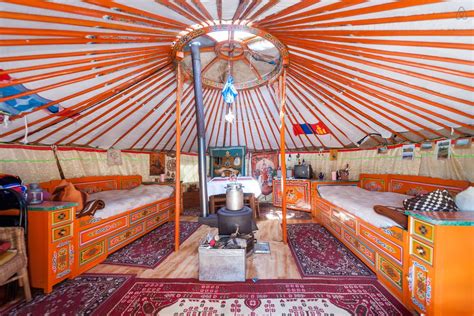 Original Mongolian yurt in Dresden! in Dresden | Yurt, Yurt interior, Mongolian yurt