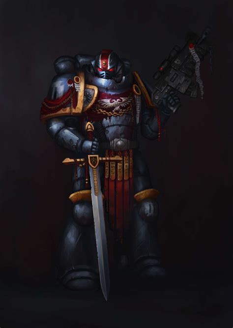 Adeptus Astarte, Veteran - Art by Dmitry Chertkov - 40K Gallery