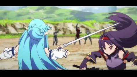 Anime Fighting Girl Sword