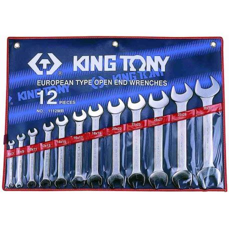 SPANNER SET 12PC DOUBLE OPEN 6-32MM - Passionate Tools