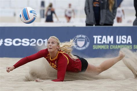 USC beach volleyball standouts Kelly Claes and Sara Hughes have post-graduation sights set on ...