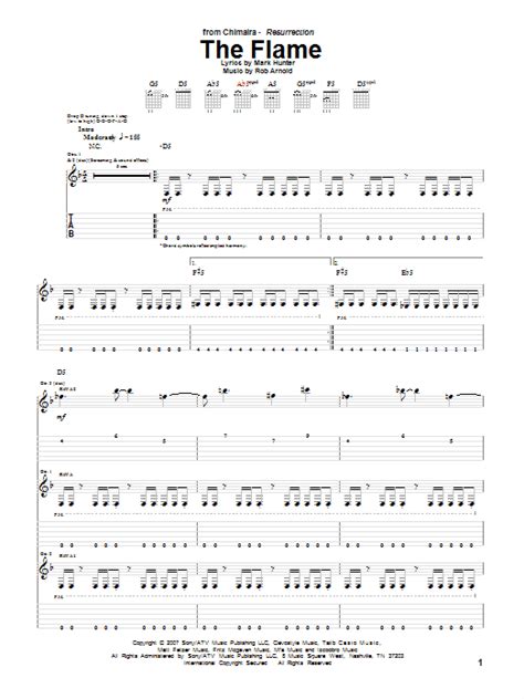 The Flame by Chimaira - Guitar Tab - Guitar Instructor