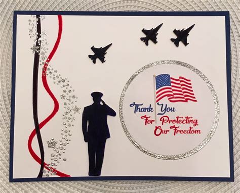 Veterans Day Card | Creative memories scrapbooking, Veterans day, Cards