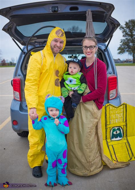 Monsters Inc Characters Family Costume