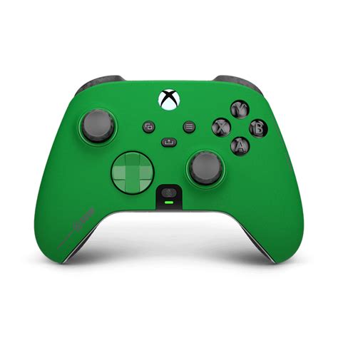 EXtremeRate Neon Green Soft Touch Grip Front Housing Shell Faceplate For Xbox One XS Controller ...