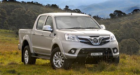 Foton Tunland :: Chinese ute relaunched with dual-cab-only range, new sub-$30K 4x4 price ...