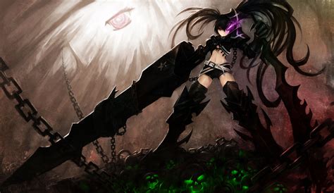 Download Insane Black Rock Shooter Anime Black Rock Shooter HD Wallpaper by Zhuore Zhihen