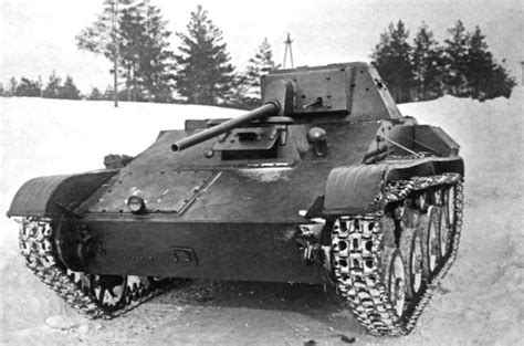 Soviet light tank T - 60 history of combat use