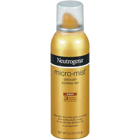 Amazon.com : Neutrogena Micromist Airbrush Sunless Tan, Deep, 5.3 Oz : Self Tanning Products ...