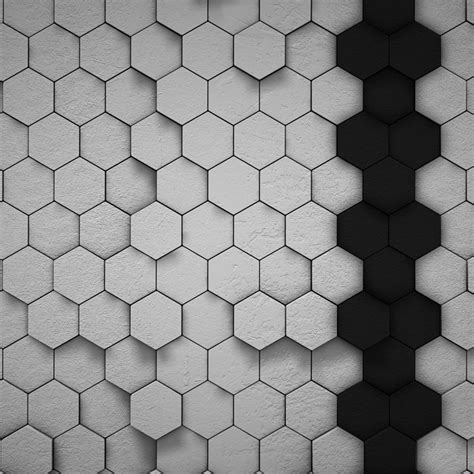 iPad Wallpaper - Hexagons 3D - HD Wallpapers - 9to5Wallpapers | Elementos de diseño, Disenos de ...