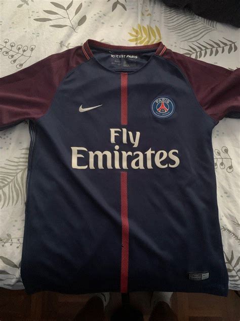 PSG Home Kit, Women's Fashion, Tops, Shirts on Carousell