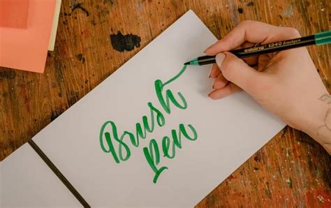 How to use Tombow brush pens for hand lettering - The Pen Company Blog