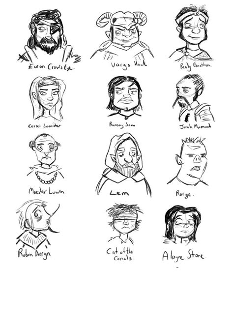 A song of Ice and Fire Characters by Daniel-McCloskey on DeviantArt