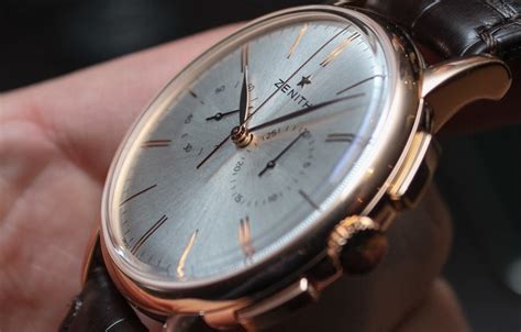 Zenith El Primero Chronograph Classic Watch Hands-On | aBlogtoWatch