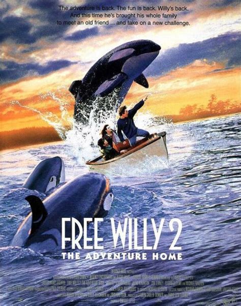 Free Willy 2: The Adventure Home Movie Poster - IMP Awards