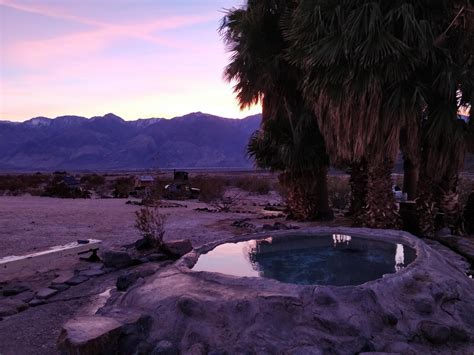 Saline Valley Hot Springs. One of the best free places to soak and camp. : r/camping