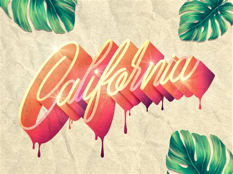 CALIFORNIA LOVE by Eddie Garcia on Dribbble