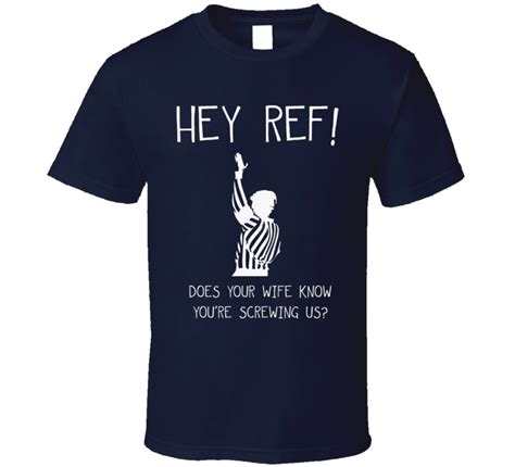 500 Funny (SOCCER) T shirts- HEY REF