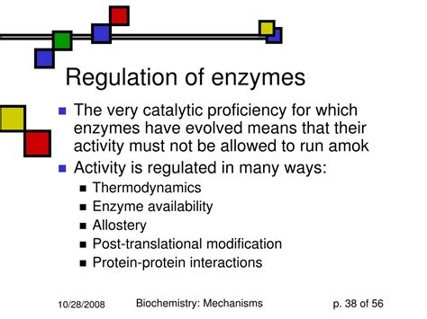 PPT - Enzyme Mechanisms and Regulation PowerPoint Presentation, free download - ID:307031