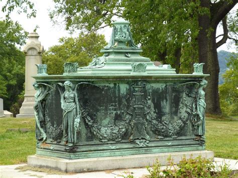 James B. Oliver Monument, Allegheny Cemetery | Cemetery art, Cemetery statues, Monument