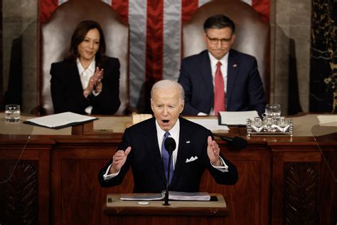 Biden 2024 State Of The Union Speech - Aggy Lonnie