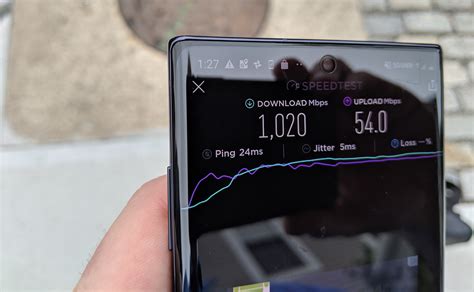 Galaxy Note 10 Plus 5G Tested: 1 Gbps Speeds — When You Can Connect | Tom's Guide