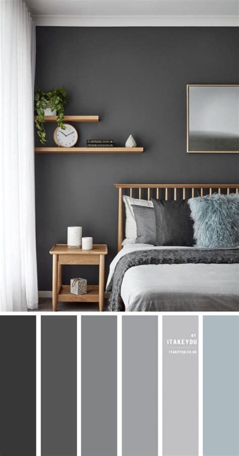 Grey Bedroom Color Scheme | Grey Bedroom Decor Ideas