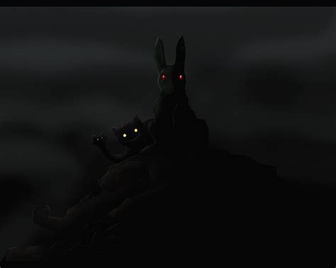 1080x1812 resolution | rabbit silhouette wallpaper, creepy, artwork HD wallpaper | Wallpaper Flare