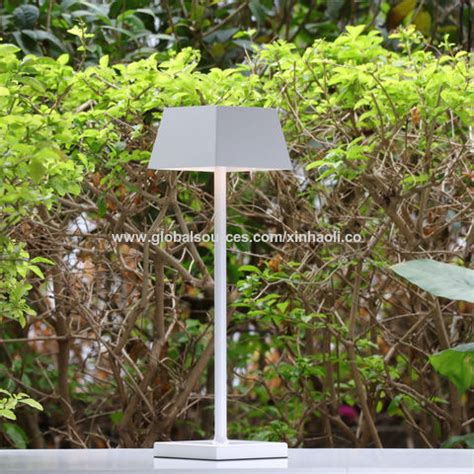 Aluminum Alloy LED Desk lamp with rechargeable Dimmable reading table lamp christmas LED lights ...