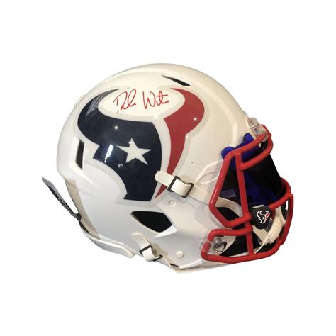 Deshawn Watson Signed Full Size Speed Pro White Helmet Texans Beckett ...