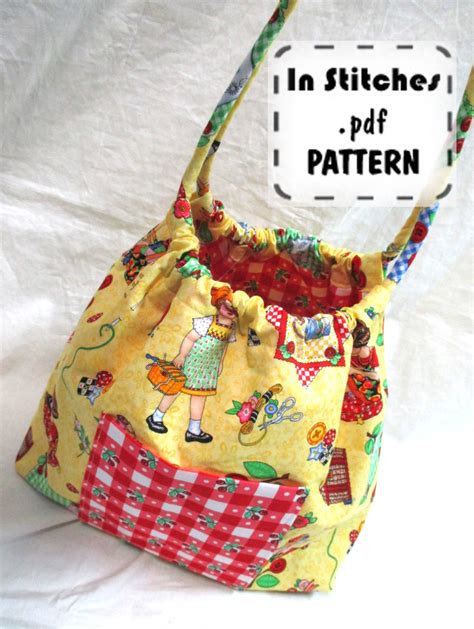 Bubble Bag PDF Purse Pattern-two Sizes Hobo Shoulder Bag-easy Sewing ...