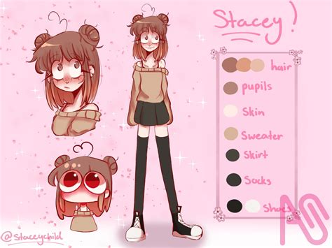 i made a better reference sheet! staceychild - Illustrations ART street