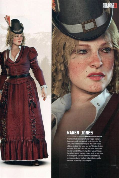 Karen Jones | RDR2 Characters Guide, Bio & Voice Actor