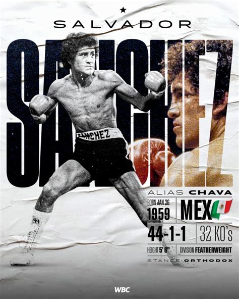 Recordando al gran boxeador mexicano Salvador Sánchez