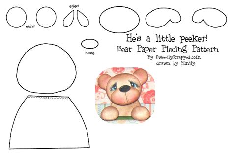 Paper Piecing Patterns - Sweetly Scrapped 's Free Printables,Digi's and Clip Art