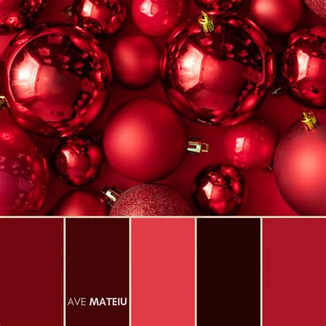 20 Christmas Color Palettes with Hex Codes + FREE Colors Guide - Ave ...