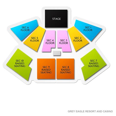 Grey Eagle Resort and Casino Seating Chart | Vivid Seats