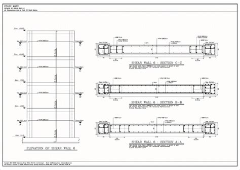 Detailing of a shear wall from the software - CivilDigital