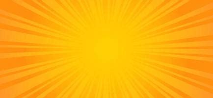 Yellow Sun Rays Wallpaper