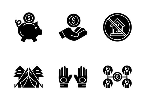 Poverty Vector Icon Set 17358214 Vector Art at Vecteezy