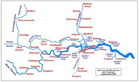 Grand Union Canal London Map