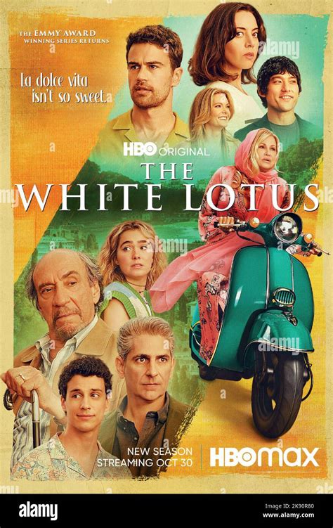 Poster, "The White Lotus" Season 2 (2022). Photo credit: HBO Stock Photo - Alamy