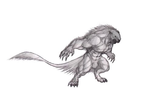 Werebeast by krigg on DeviantArt | Creature drawings, Mythical ...